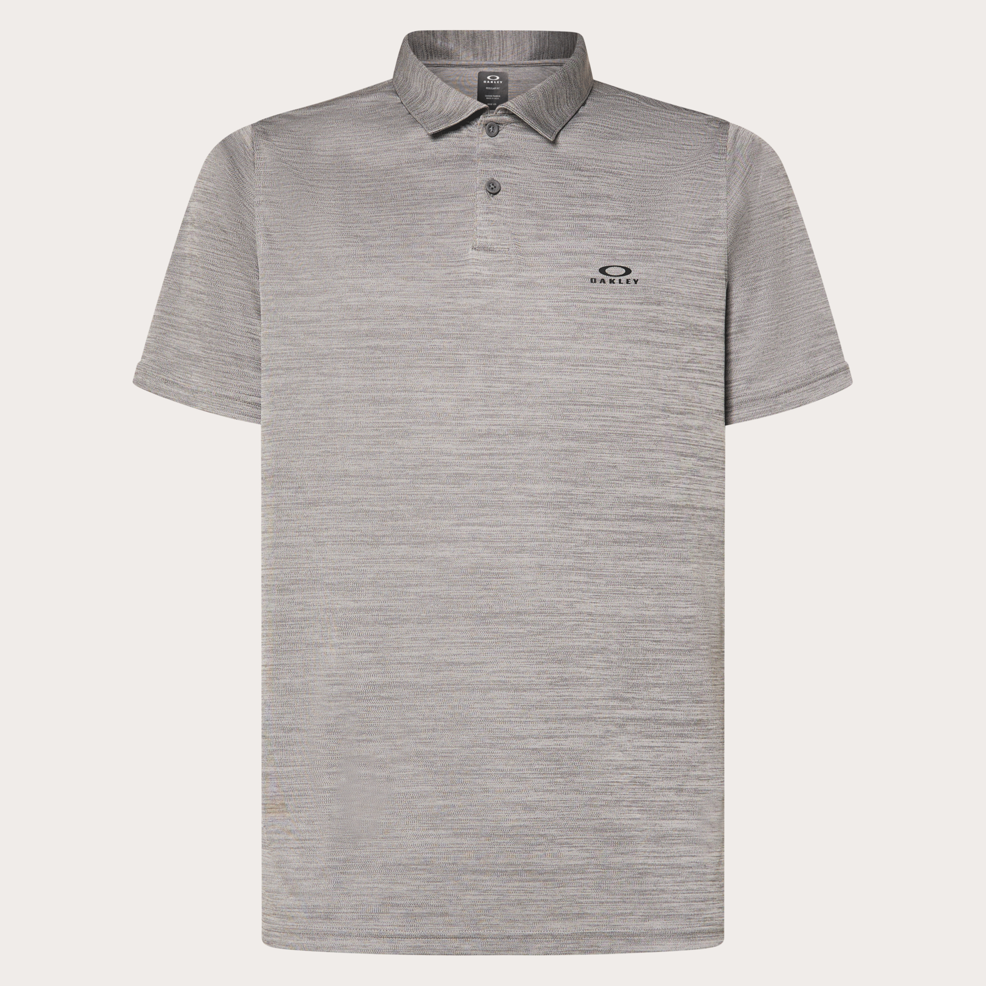 Oakley - O Hydrolix Galaxy Polo - New Granite Heather - Velocity 21