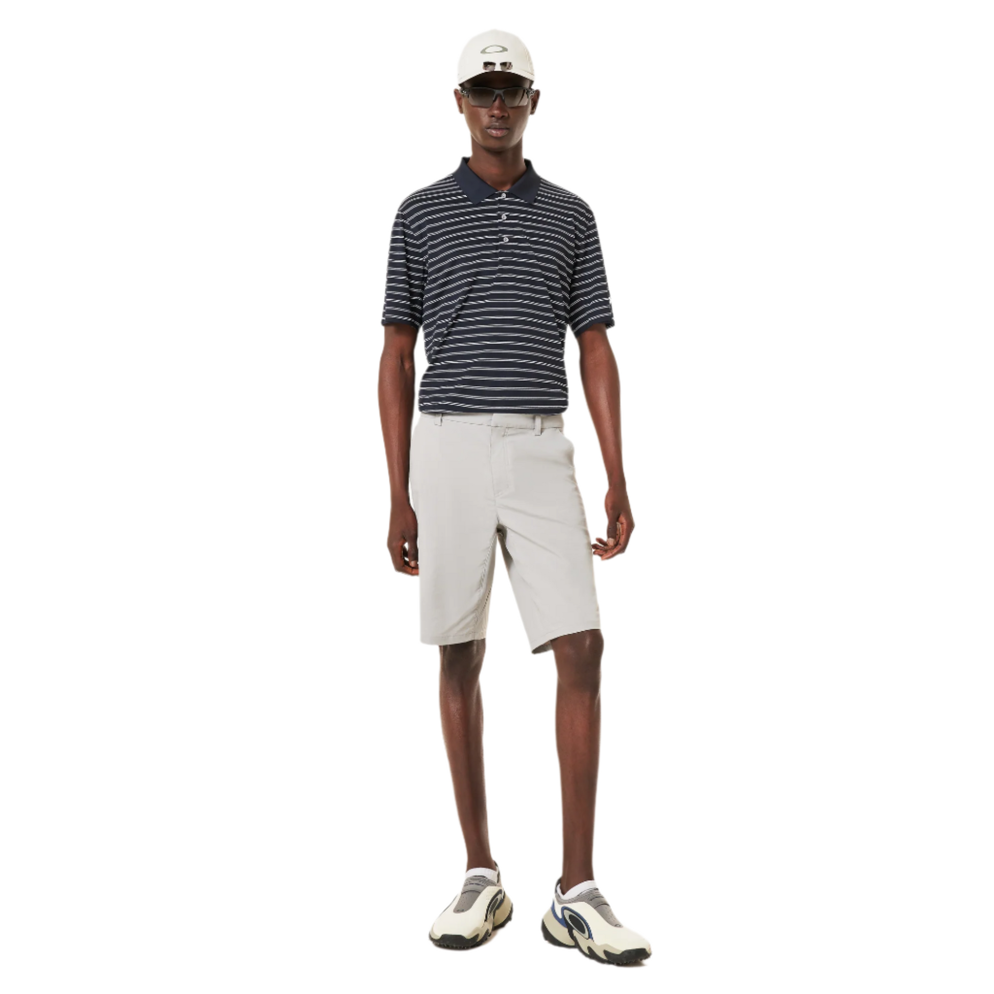 Oakley - Transitional Stripe Polo - Blackout - Velocity 21