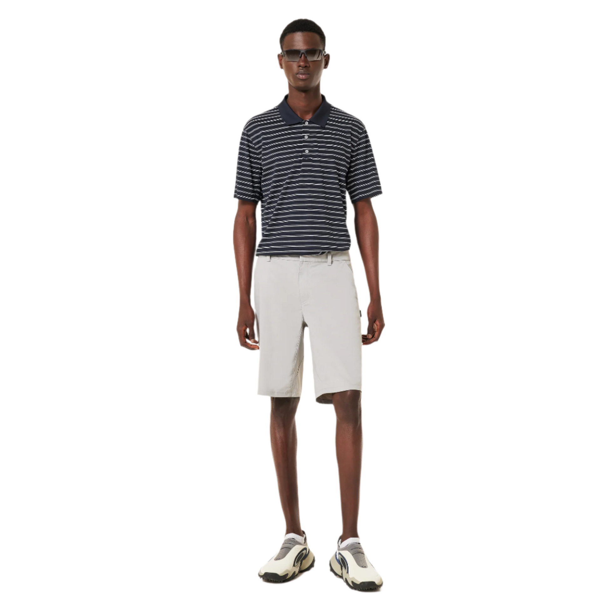 Oakley - Transitional Stripe Polo - Blackout - Velocity 21