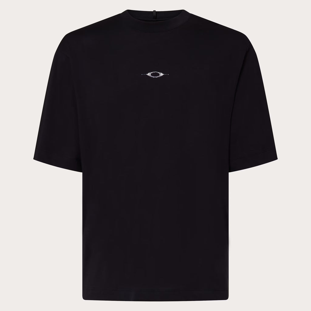 Stacked Metal Tee - Blackout