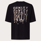 Stacked Metal Tee - Blackout