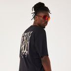 Stacked Metal Tee - Blackout