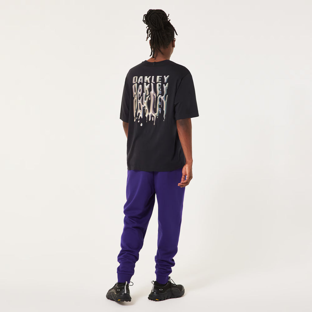 Stacked Metal Tee - Blackout