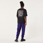 Stacked Metal Tee - Blackout