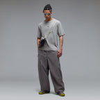 Metal Rise Tee - Cement