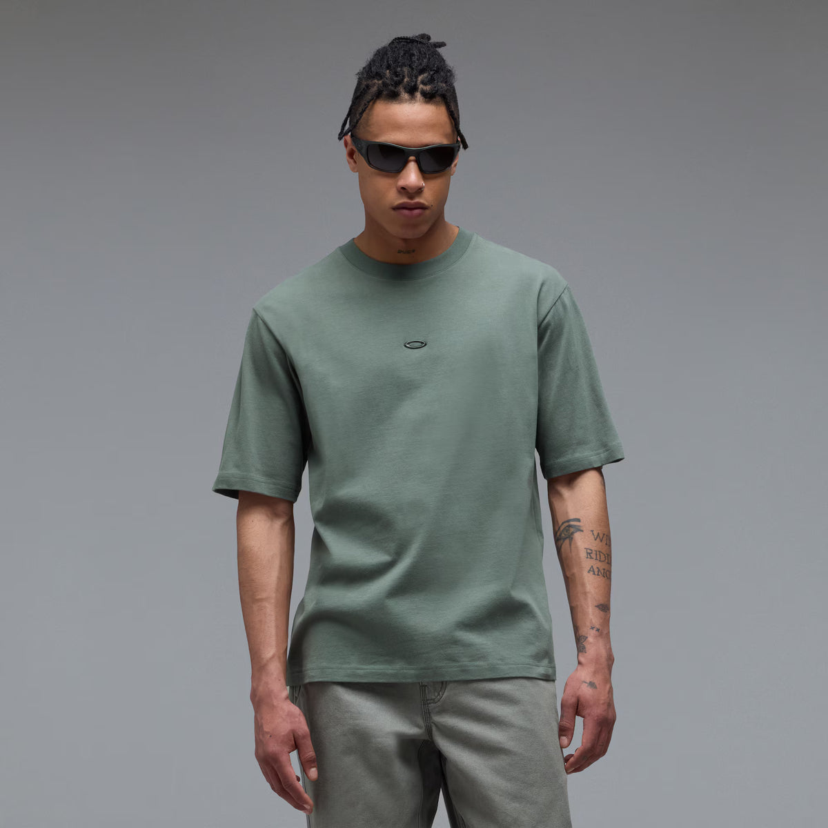 Metal Rise Tee - Aviator Green