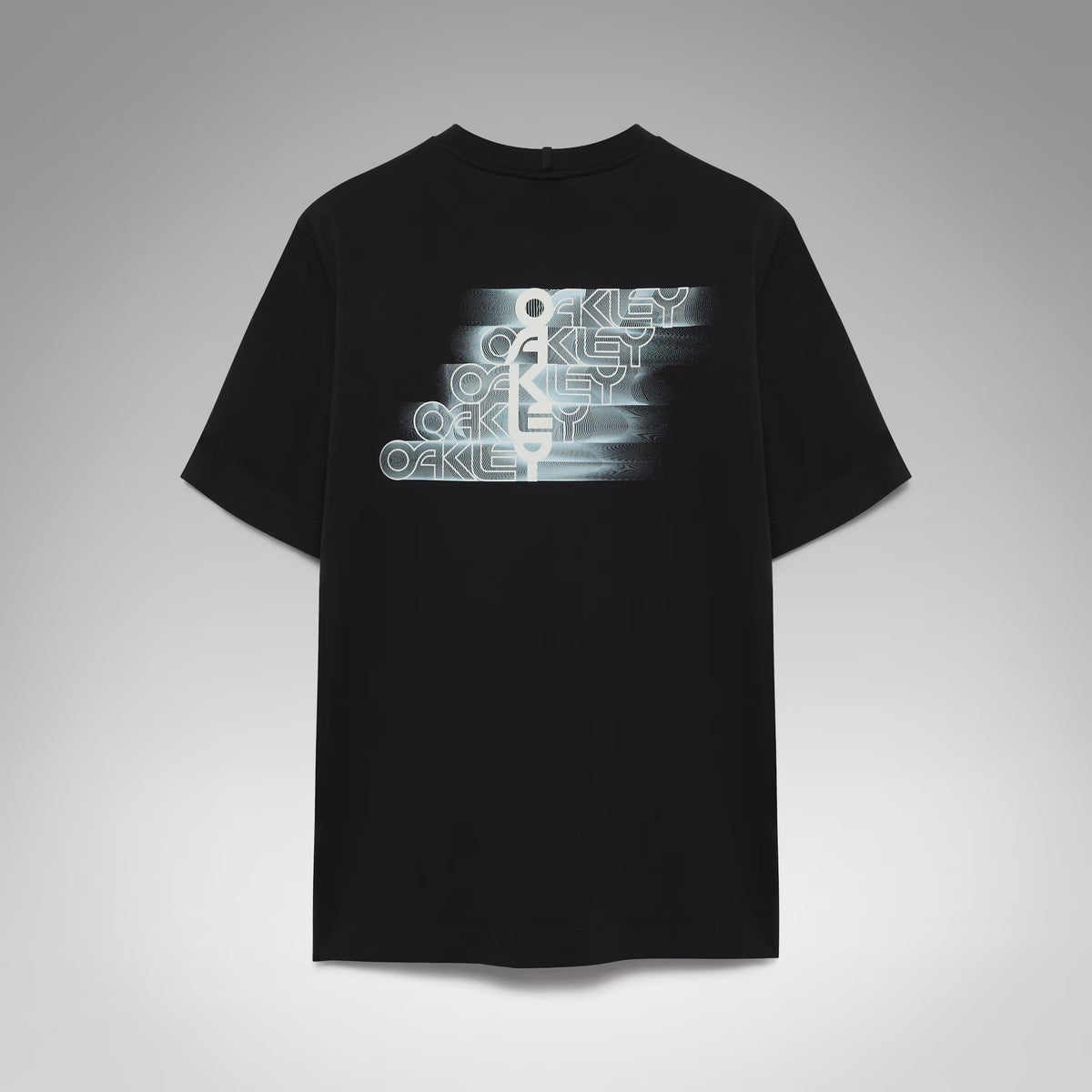 Stacked Flow Tee - Pitch Black