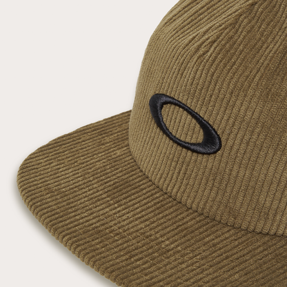 Ellipse Corduroy Hat - Army Green