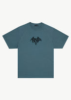Bats Recycled Raglan Boxy Fit Tee - Fuel
