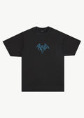 Bats Recycled Raglan Boxy Fit Tee - Stone Black