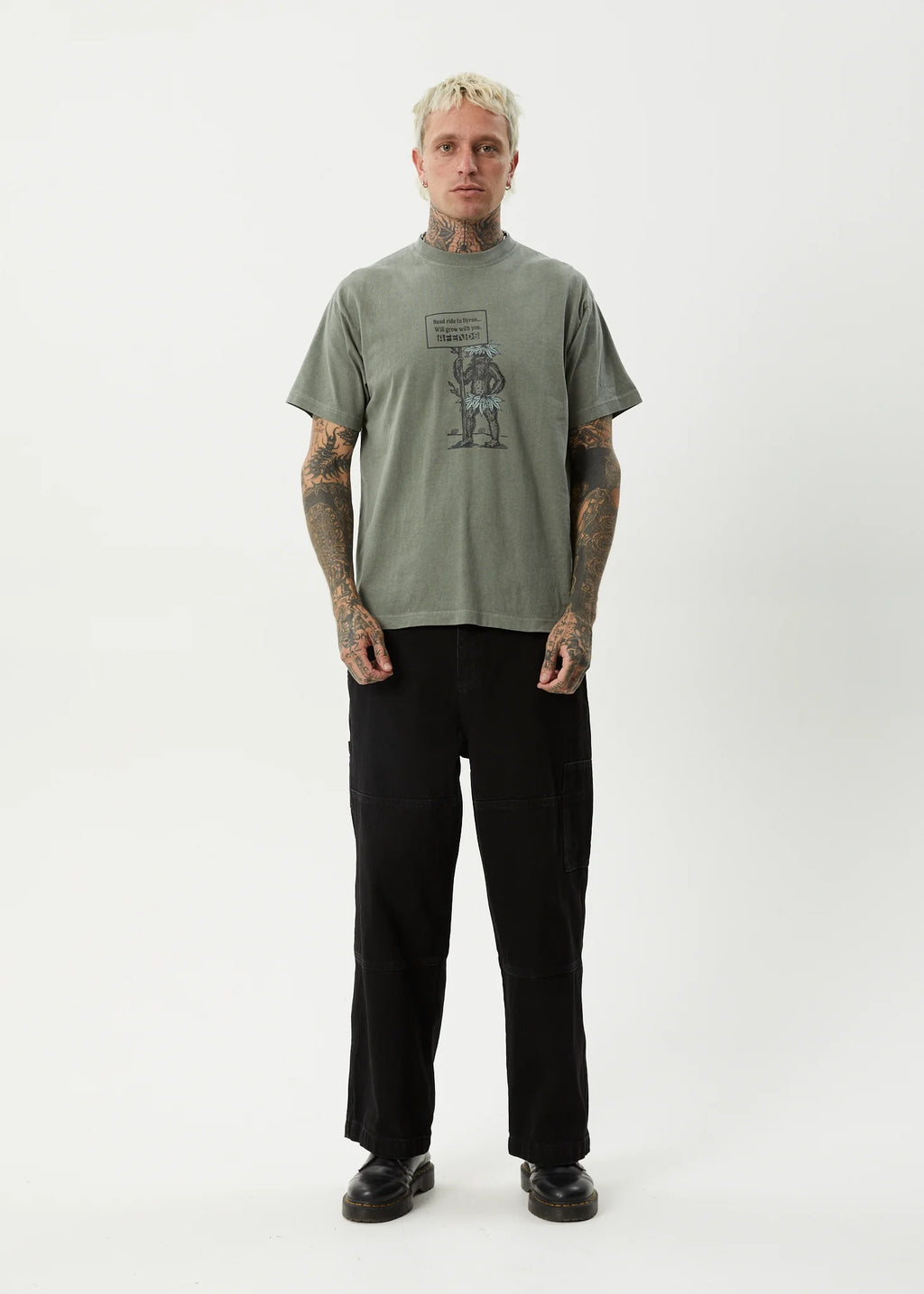 Hitching Recycled Boxy Fit Tee