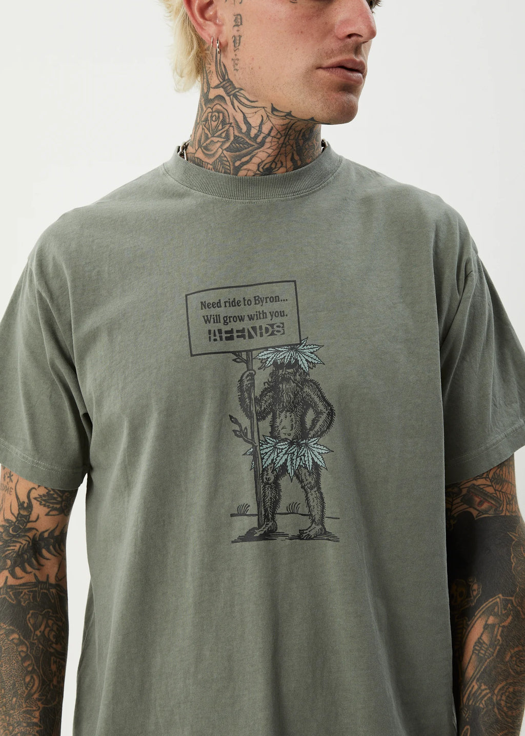 Hitching Recycled Boxy Fit Tee