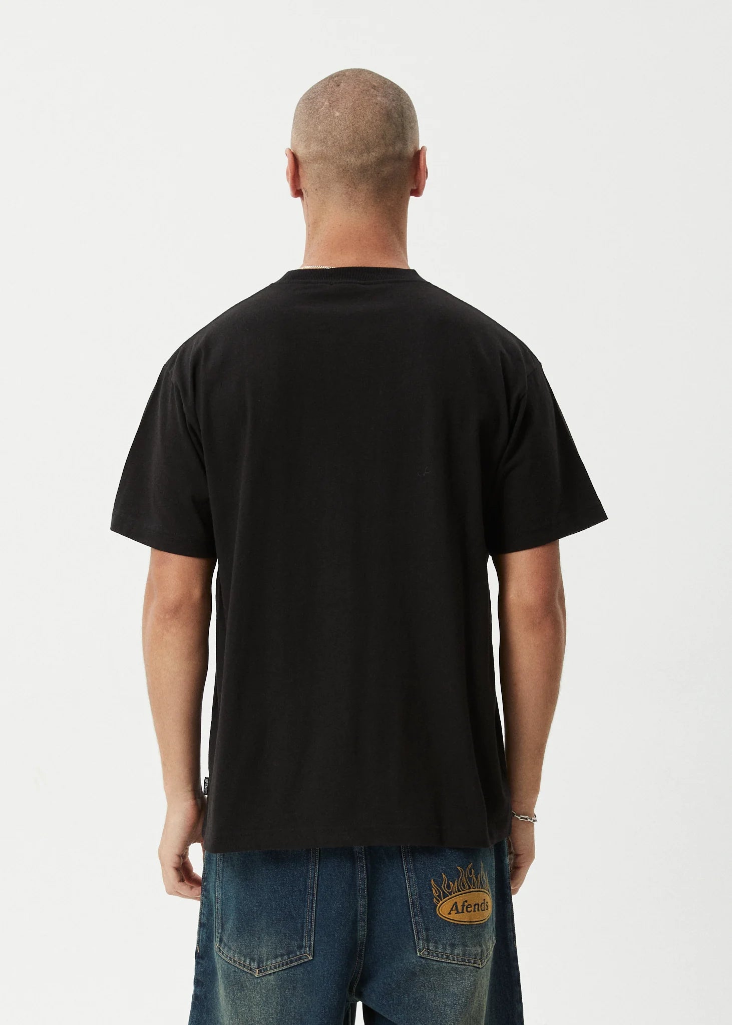 Too High Recycled HW Boxy Fit Tee - Black