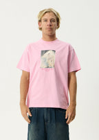 Too High Recycled HW Boxy Fit Tee - Vintage Pink