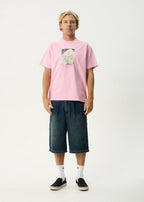 Too High Recycled HW Boxy Fit Tee - Vintage Pink