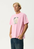Too High Recycled HW Boxy Fit Tee - Vintage Pink