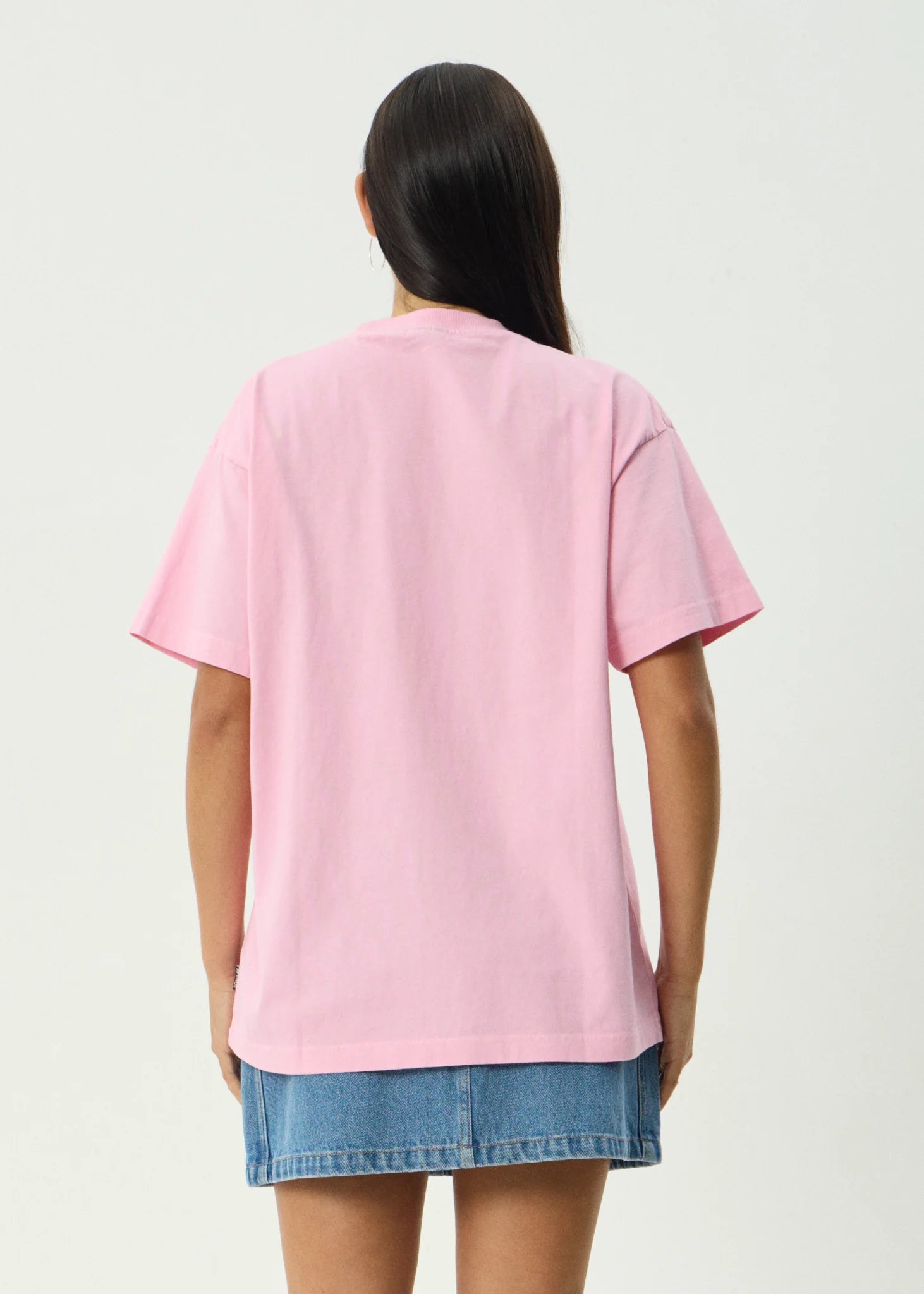 Too High Recycled HW Boxy Fit Tee - Vintage Pink