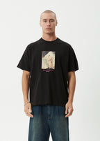 Too High Recycled HW Boxy Fit Tee - Black