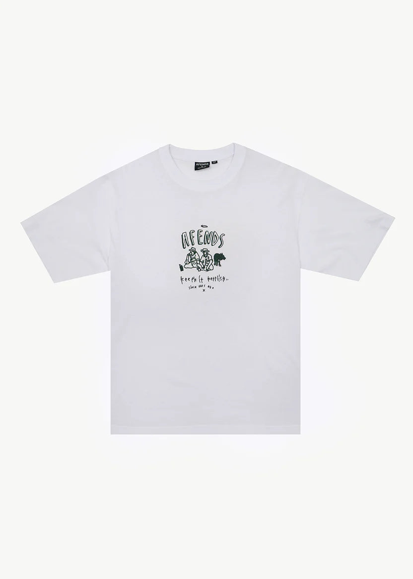Camp Fire Recycled Boxy Fit Tee
