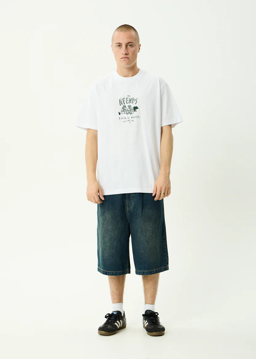 Camp Fire Recycled Boxy Fit Tee