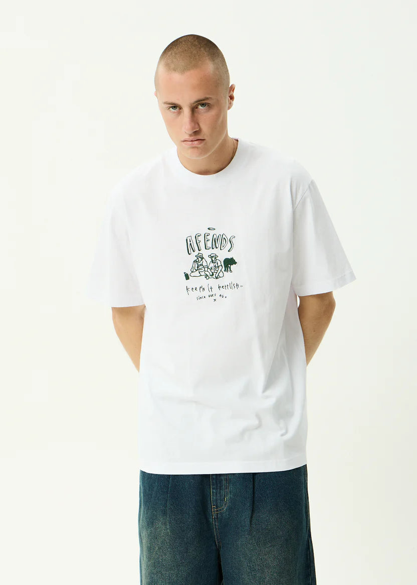 Camp Fire Recycled Boxy Fit Tee
