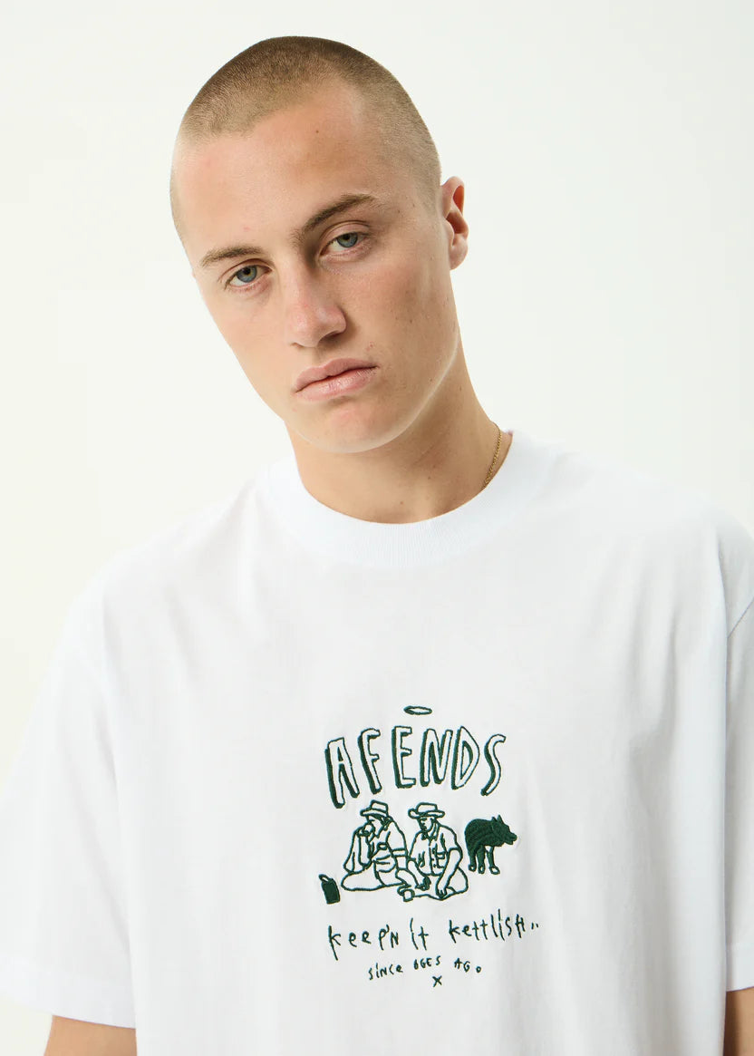 Camp Fire Recycled Boxy Fit Tee