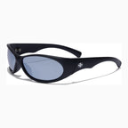 Ritual Vision Teenage Zero Sunglasses - Velocity 21 Matte Black + Silver-Grey Polarised