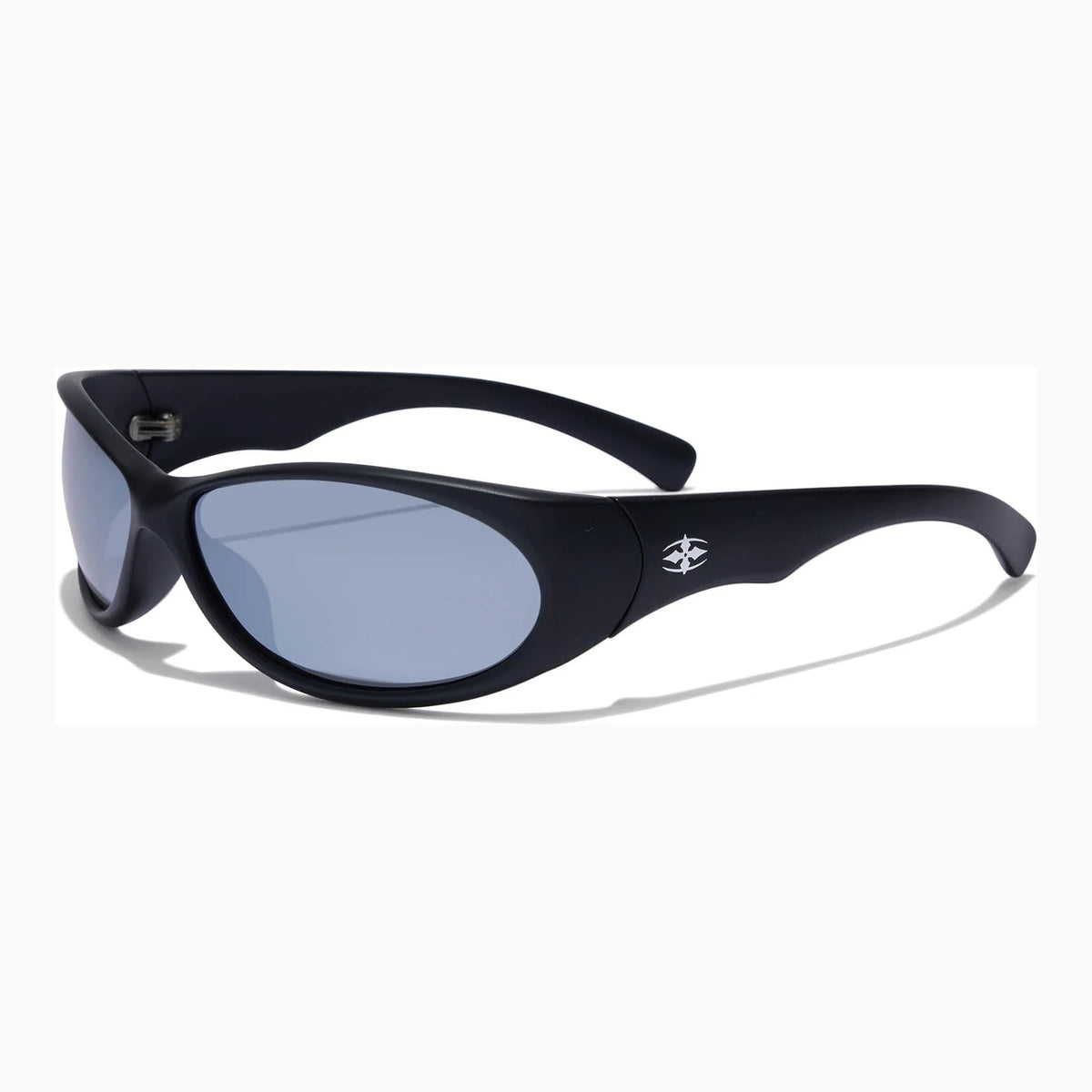 Ritual Vision Teenage Zero Sunglasses - Velocity 21 Matte Black + Silver-Grey Polarised