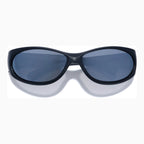 Ritual Vision Teenage Zero Sunglasses - Velocity 21 Matte Black + Silver-Grey Polarised