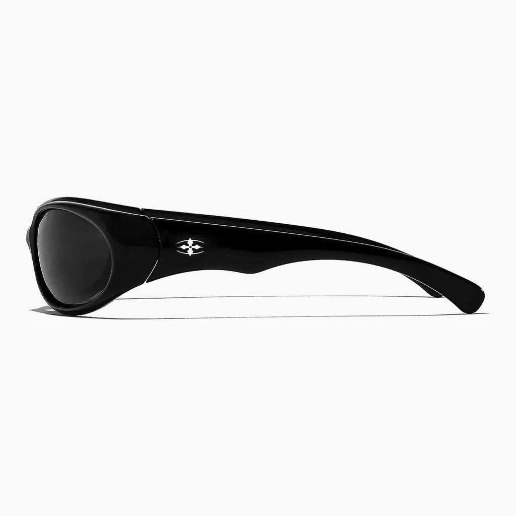 Ritual Vision Demon Speed Sunglasses - Velocity 21 Polished Black + Black Polarised