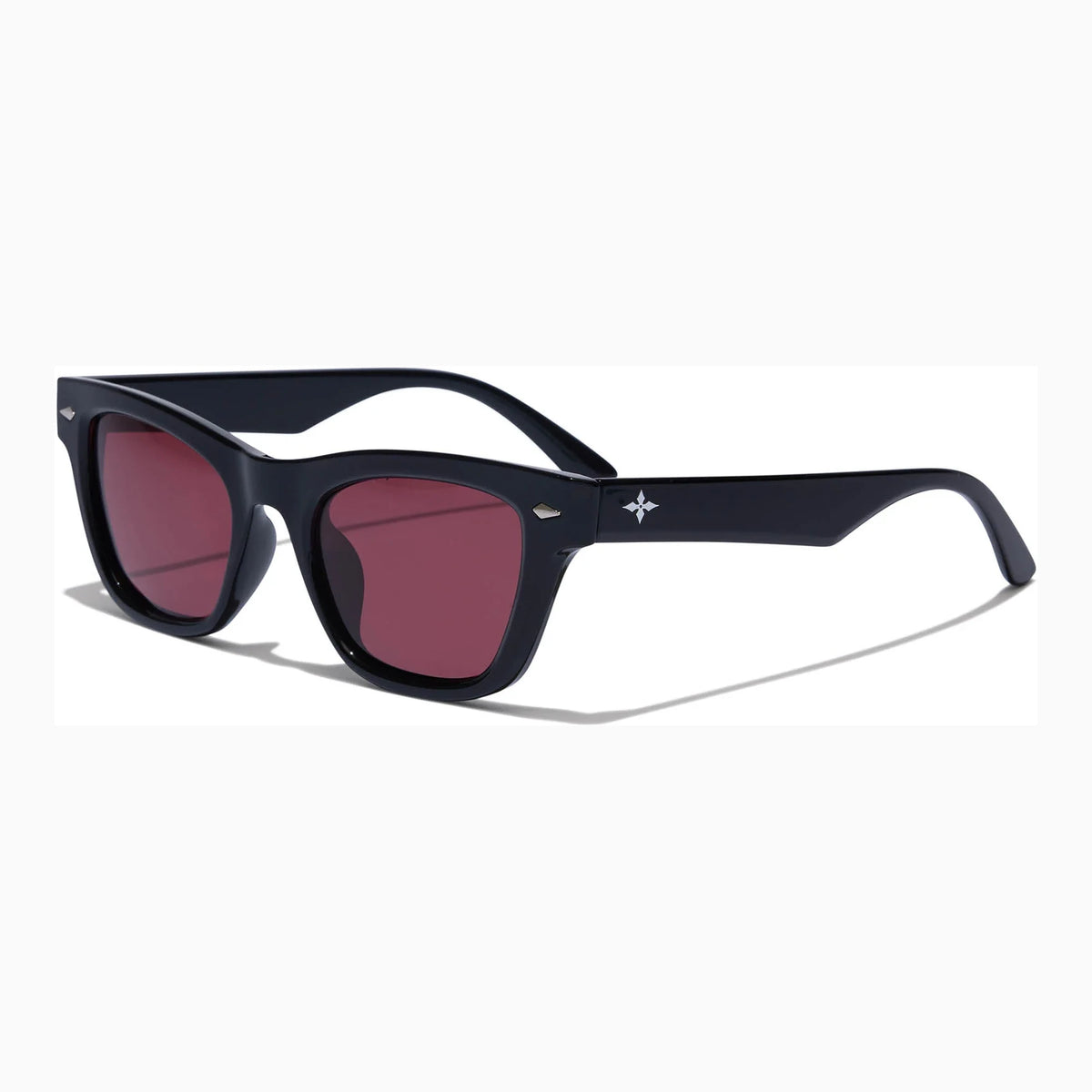 Ritual Vision Generator Sunglasses - Velocity 21 Polished Black + Rust Polarised