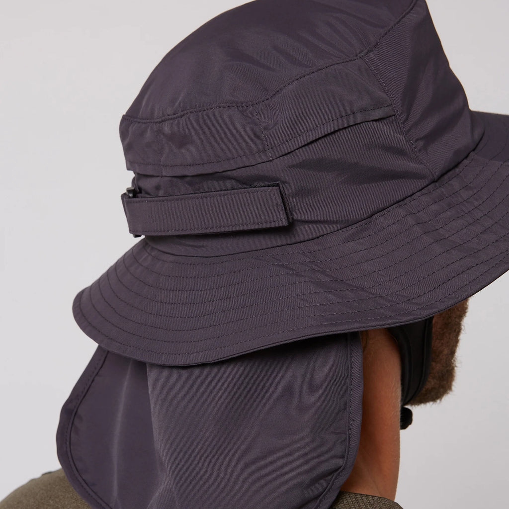 Indo Stiff Peak Surf Hat - Charcoal