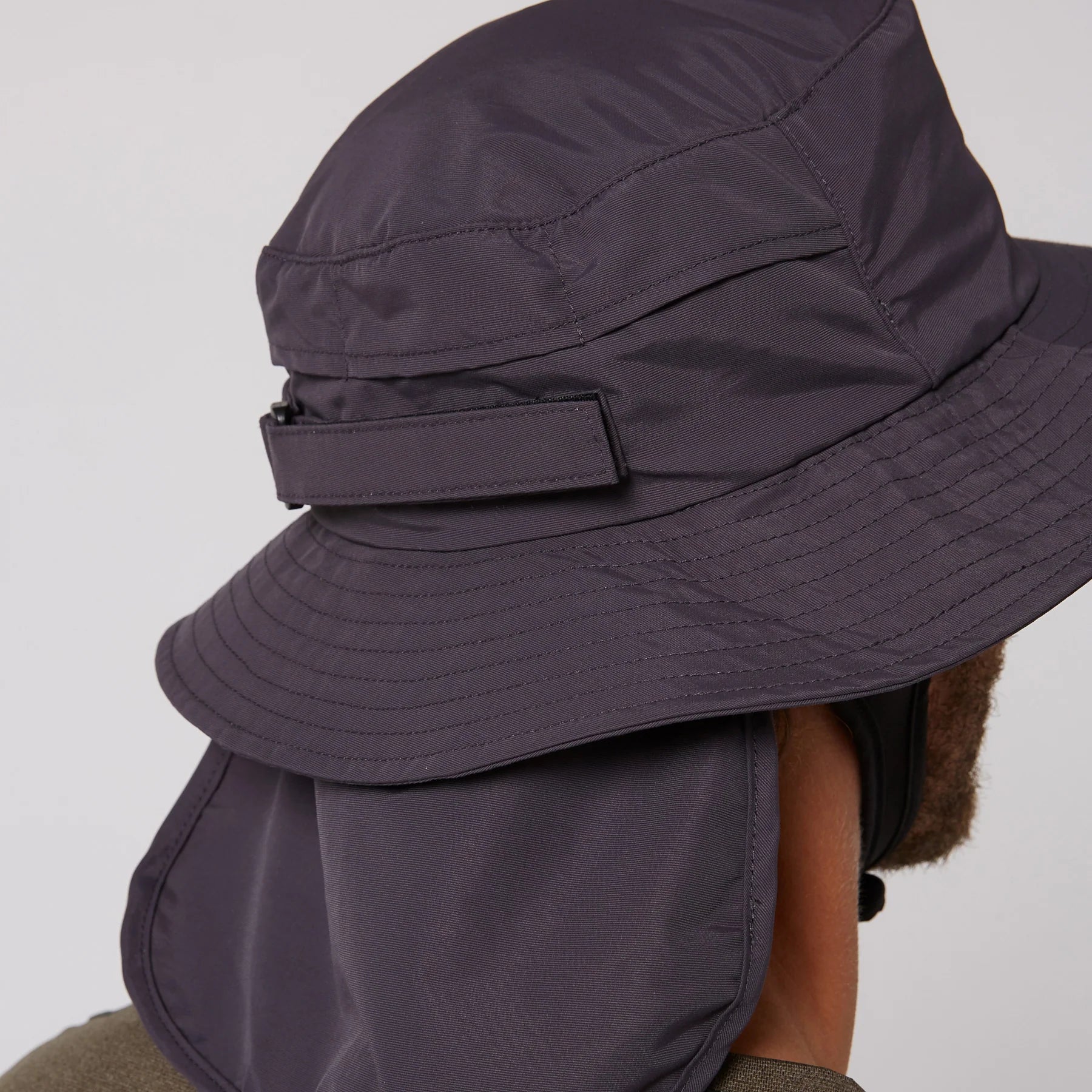 Indo Stiff Peak Surf Hat - Charcoal