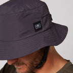 Indo Stiff Peak Surf Hat - Charcoal