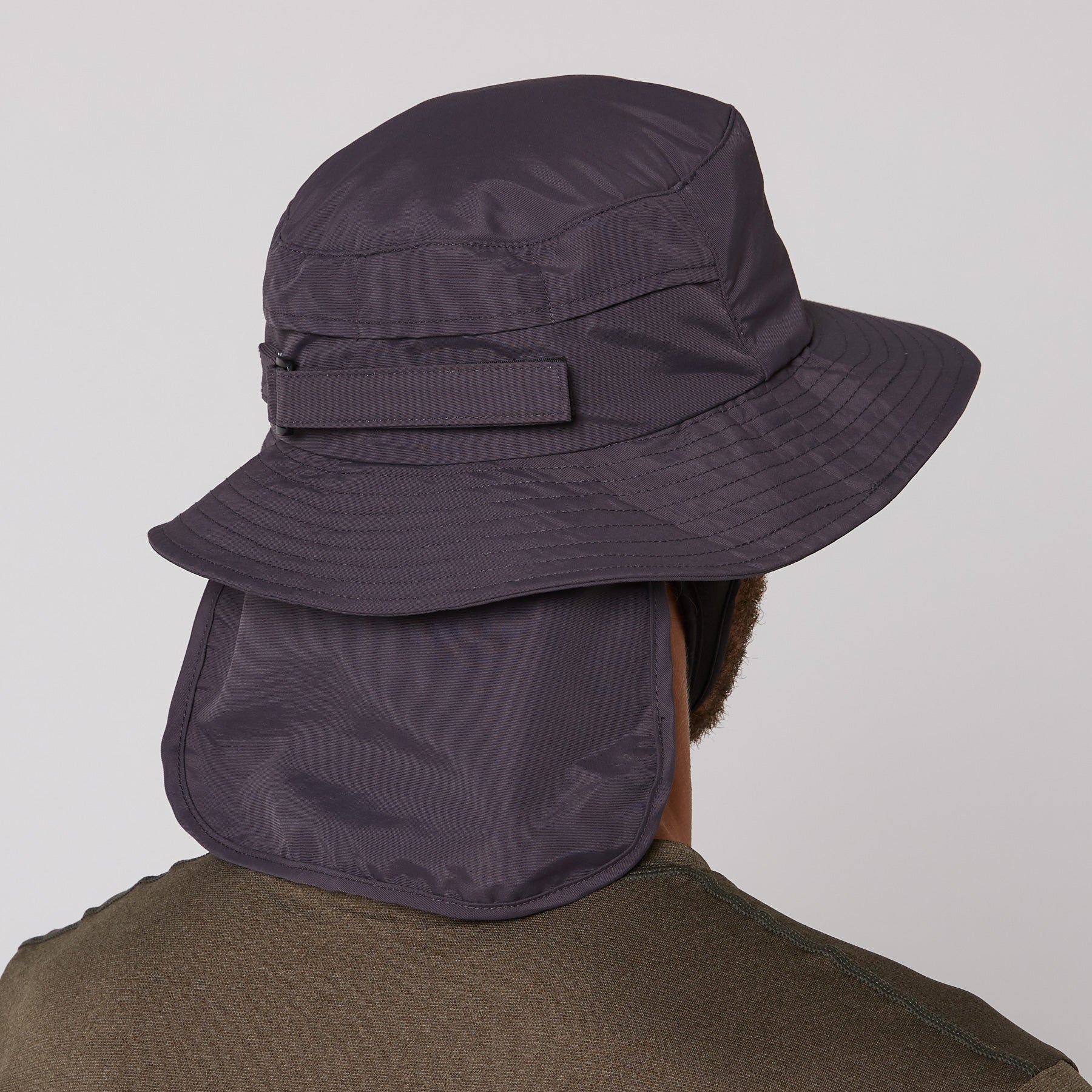 Indo Stiff Peak Surf Hat - Charcoal