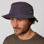 Indo Stiff Peak Surf Hat - Charcoal