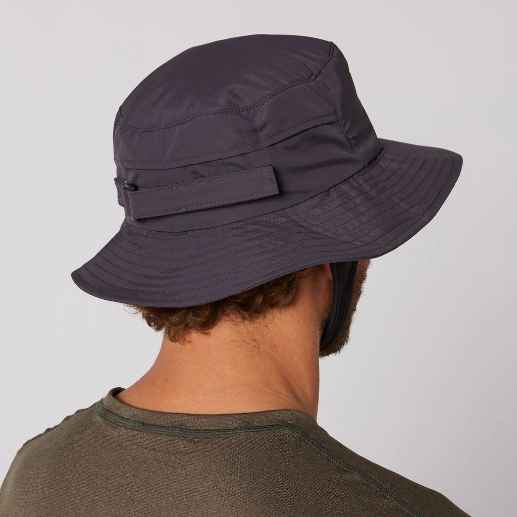 Indo Stiff Peak Surf Hat - Charcoal