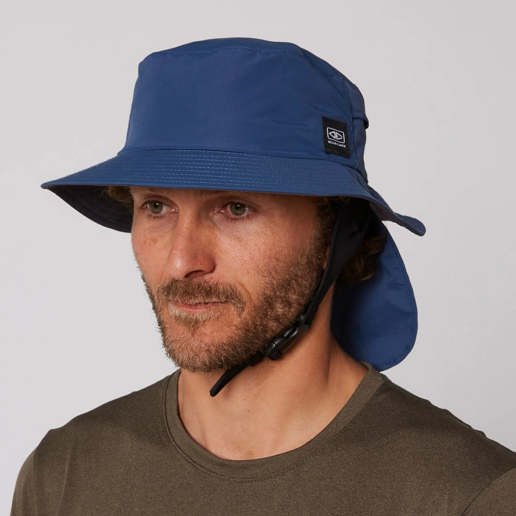 Indo Stiff Peak Surf Hat - Navy