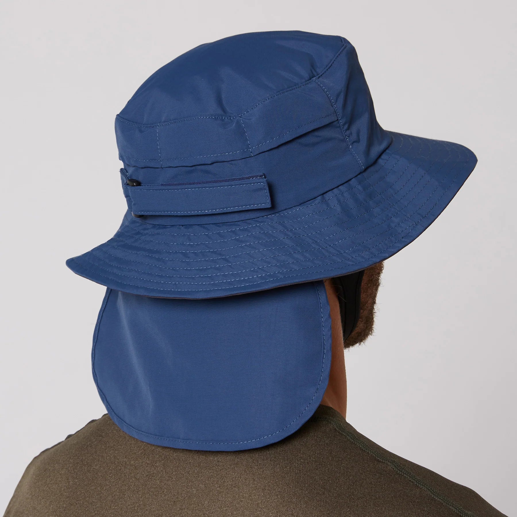 Indo Stiff Peak Surf Hat - Navy
