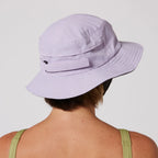 Indo Stiff Peak Surf Hat - Pale Lilac