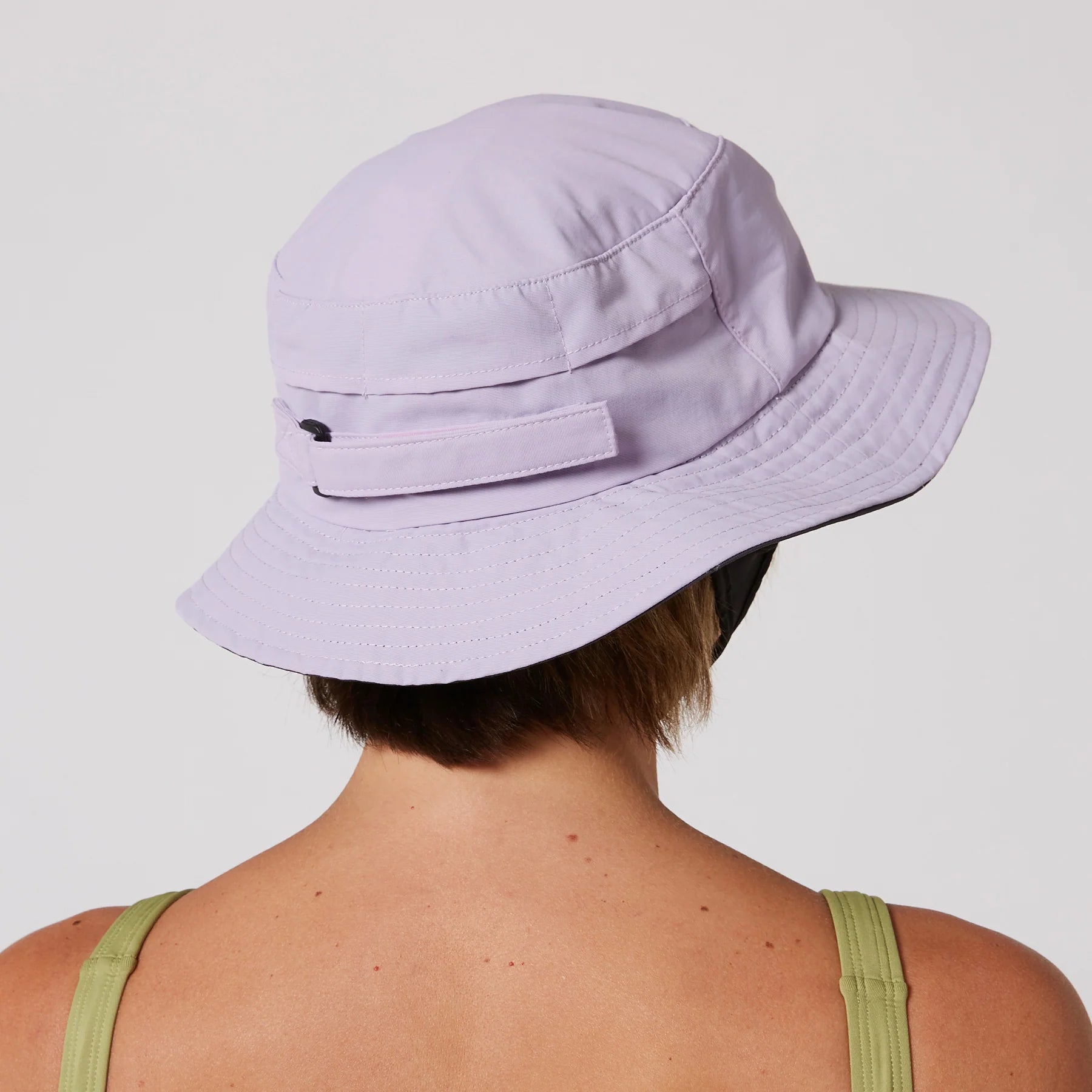 Indo Stiff Peak Surf Hat - Pale Lilac