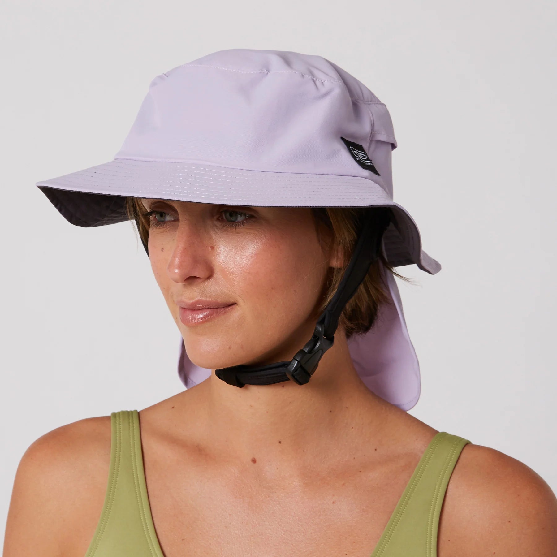 Indo Stiff Peak Surf Hat - Pale Lilac