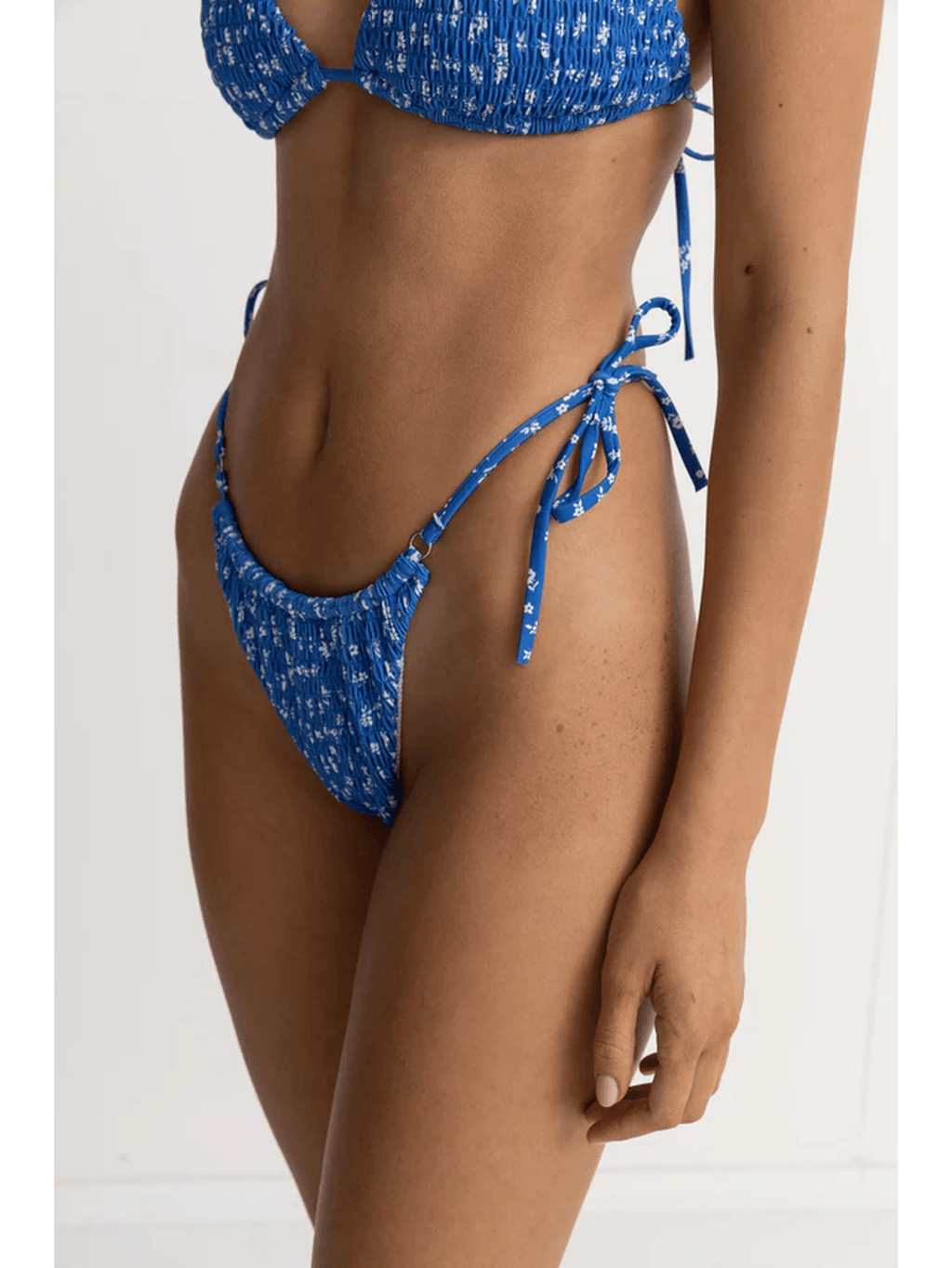 Rhythm - Elodie Floral Smocked Hi Waist Pant - Velocity 21