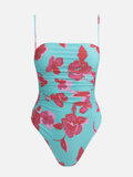 Rhythm - Inferna Floral Scrunched Side One Piece - Velocity 21