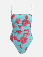 Rhythm - Inferna Floral Scrunched Side One Piece - Velocity 21
