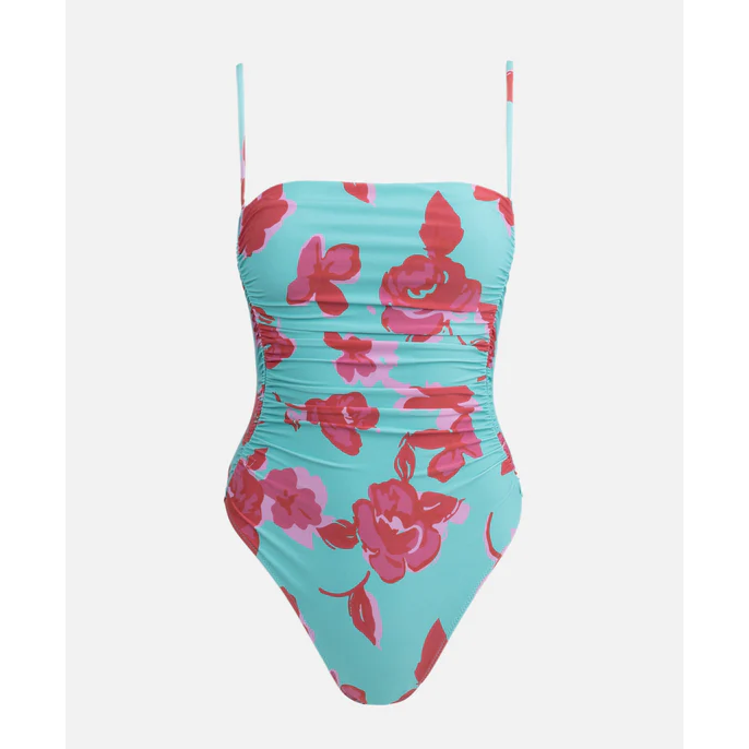 Rhythm - Inferna Floral Scrunched Side One Piece - Velocity 21