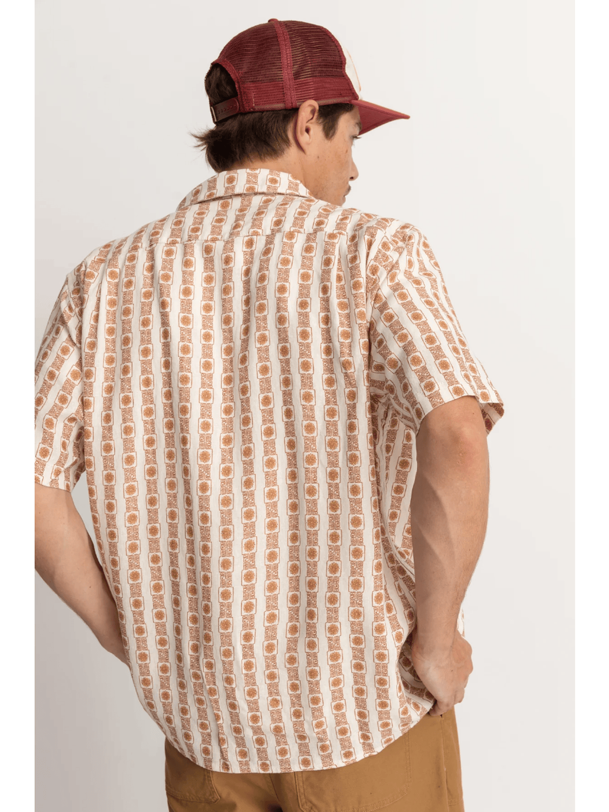 Stussy - Tile Stripe SS Shirt - Velocity 21