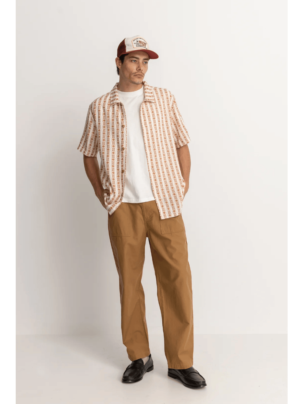 Stussy - Tile Stripe SS Shirt - Velocity 21