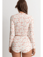 Rhythm - Mimi Floral Long Sleeve Surf Top - Velocity 21