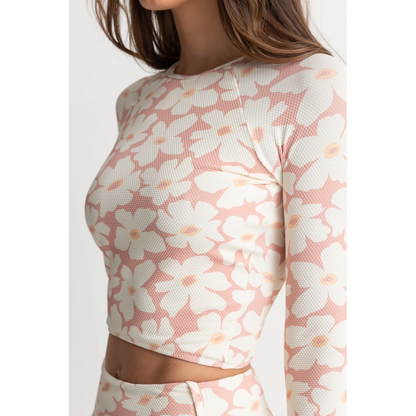 Rhythm - Mimi Floral Long Sleeve Surf Top - Velocity 21